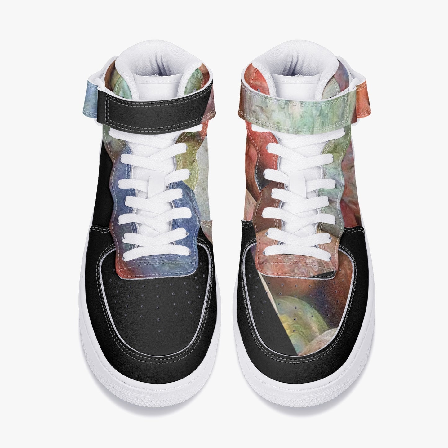 284. AF1 High-Top Leather Sports Sneakers