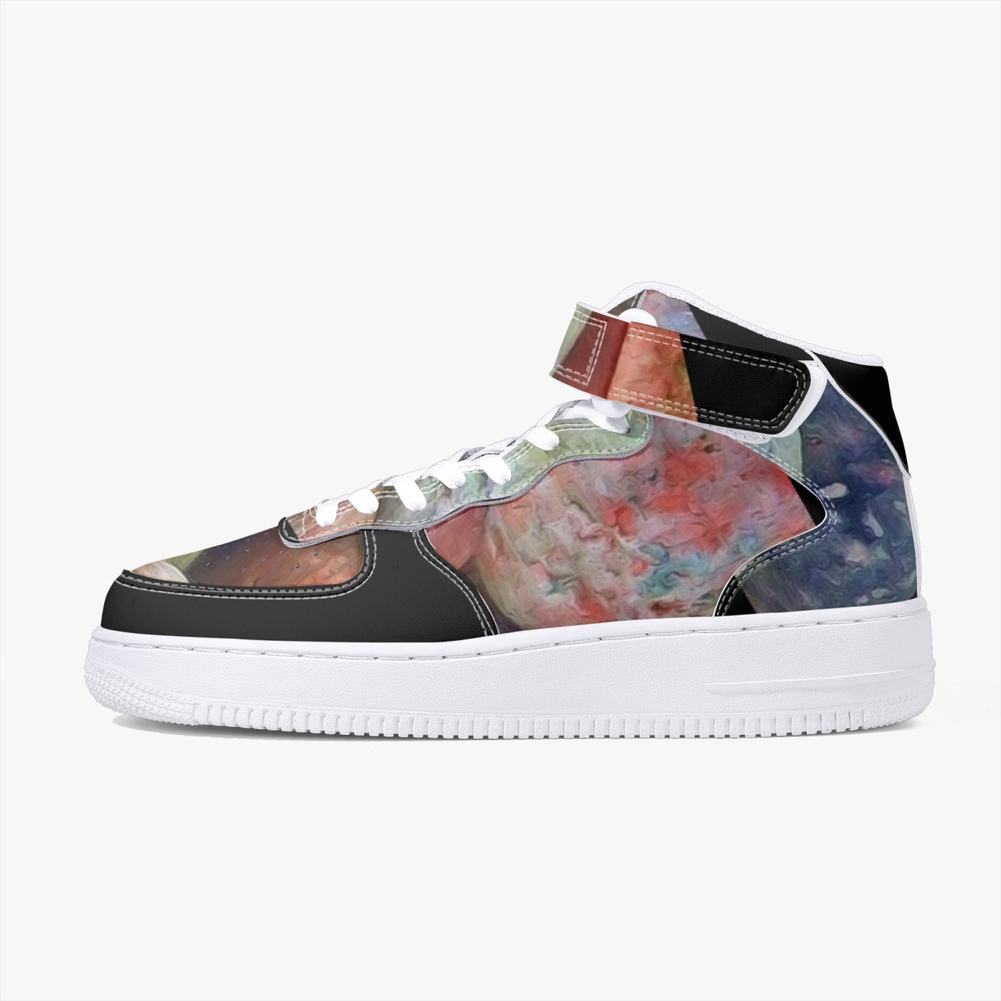 284. AF1 High-Top Leather Sports Sneakers