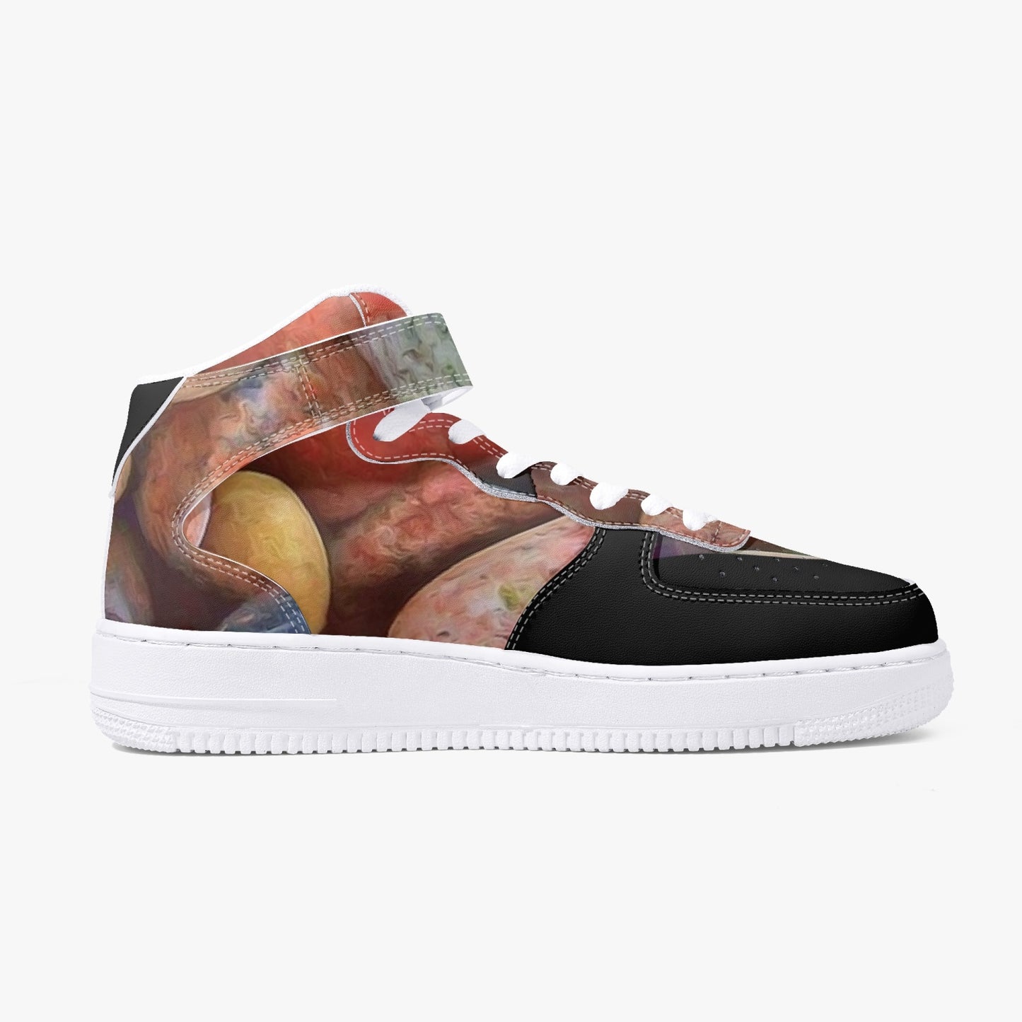 284. AF1 High-Top Leather Sports Sneakers
